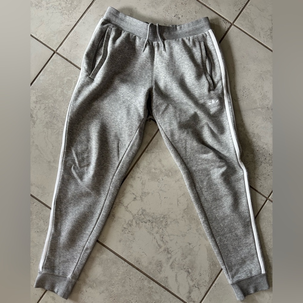 Adidas Men’s Gray Jogger Pants